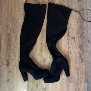 Gianni Bini Heeled thigh high boots